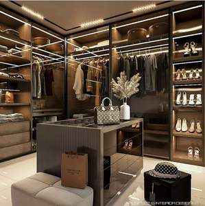 CBMmart Système de placard sur mesure, moderne, pliable et extensible, en bois, pour villa - Product Image 2