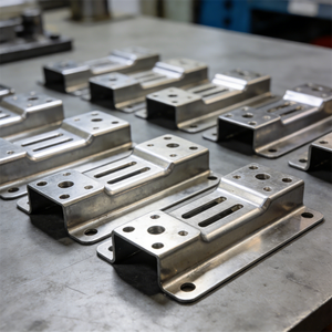 カスタムステンレス鋼アルミニウム金属板加工スタンピング部品 - Product Image 3