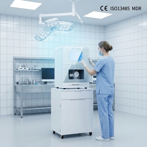 Machine de fraisage dentaire CAD CAM 5 axes à haut rendement Yucera pour la découpe de zircone, PMMA et de métaux, système de laboratoire - Product Image 1