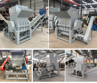 Pe Pp Pvc Pet Déchets Plastique Broyeur Machine Recyclage Heavy Duty Plastique Broyeur à Tambour Plastique pour Recyclage