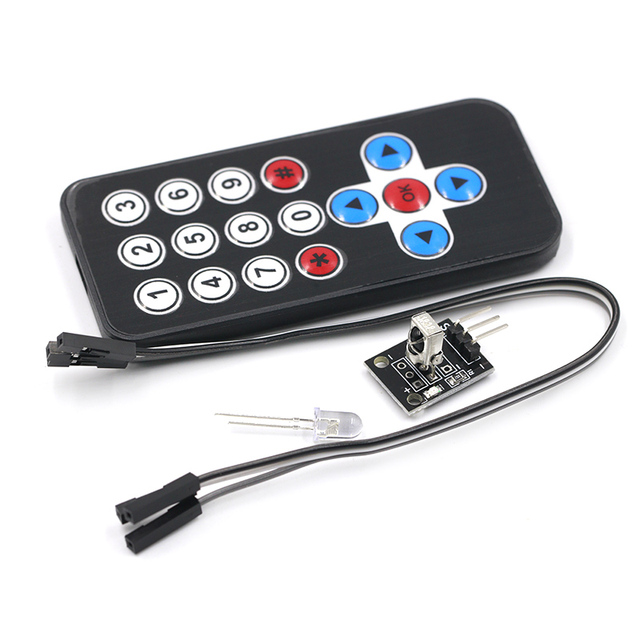 1LOT JIAQISHENG Infrared IR Wireless Remote Control Module Kits DIY Kit HX1838 for Pi 100% Tested