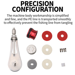 Nouveau Nœudeur FG PR en Aluminium Haute Précision 58g, Outil <span class=keywords><strong>de</strong></span> Nœudage GT en <span class=keywords><strong>Acier</strong></span> Inoxydable pour <span class=keywords><strong>Ligne</strong></span> Tressée PE - Product Image 4