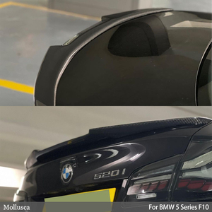For 5 Series F18 /F10 M5 Sedan M4 Style Carbon Fiber <b>Rear</b> <b>Spoiler</b> Trunk Wing 2009-2016 - Product Image 6