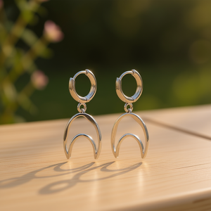 ต่างหูแฟชั่น PE0132 สำหรับผู้หญิง เครื่องประดับคุณภาพสูง - Product Image 3
