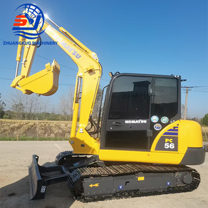 Miniexcavadora Komatsu Pc56-7 de Segunda Mano/Miniexcavadora Komatsu Pc56 Pc56-7 Usada en Venta - Product Image 2