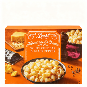 Tùy Chỉnh Cổ Điển Ẩm Thực Phương Tây Cao Cấp Cheddar Trắng Và Tiêu Đen Macaroni Và Pho Mát Thân Thiện Môi Trường Hộp Bao Bì - Product Image 5