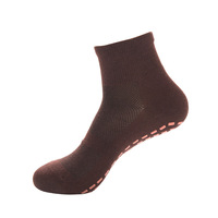 Trampoline Park Summer Sports Crew Chaussettes de compression Logo brodé de qualité personnalisée Fond mince tricoté avec poignée