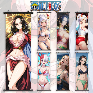 Poster mural en tissu 70*25cm, 3000 motifs, Anime japonais One Piece, Peintures de filles sexy, Décoration murale - Product Image 1