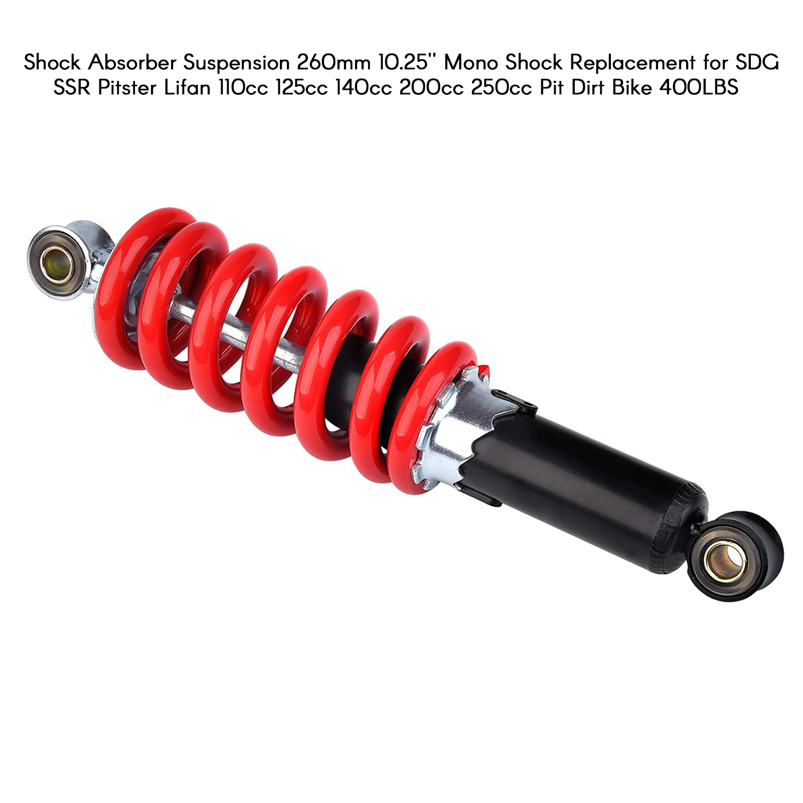 DNM MK-AR 850LBS 280mm Rear Shock Absorber Suspension Fr Dirt Pit Bike SSR DRZ E