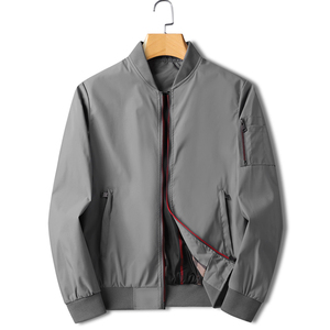 Chaquetas nuevas de primavera y otoño para hombres y para hombres de mediana edad, chaquetas casuales sin capucha, holgadas, modernas, versátiles y cómodas. - Product Image 6