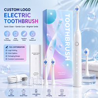 Brosse à dents sonique intelligente, nettoyage en profondeur, soin des gencives sensibles, brosse à dents rechargeable, OEM ODM