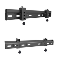 Soporte de montaje de pared de TV de acero para soportes de TV fijos de plasma LCD LED de panel plano de 25 a 55 pulgadas