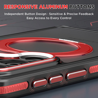 AUREXIONICS Casing Transparan Berlapis Embun untuk Samsung Galaxy S26 Ultra