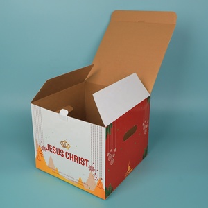 Cajas de Cartón Corrugado Plegables con Logotipo Personalizado, Impresas en CMYK, para Ropa, Zapatos, Regalos Diarios, Embalaje para Envíos - Product Image 2