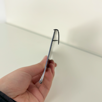 Porte-étiquettes de présentation pour supermarché, moulures en PVC pour étiquettes de prix, bande de données rigide souple co-extrudée transparente pour présentoirs sur étagères