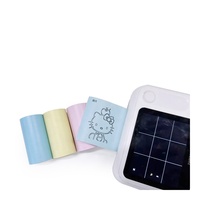 Gulungan kertas termal Printer Pos Mini warna-warni penuh