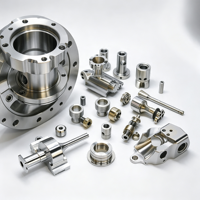Tour CNC sur mesure, fraiseuse 5 axes, pièces en acier inoxydable, usinage CNC, petites pièces en aluminium, précision