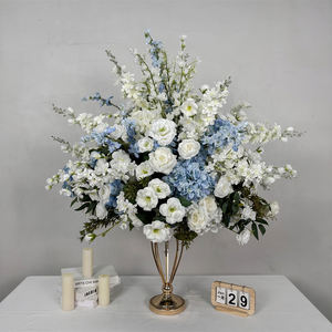 New Design Event Decoration large flower ball centrepiece Rose Artificial Flower Ball with plants - Product Image 2