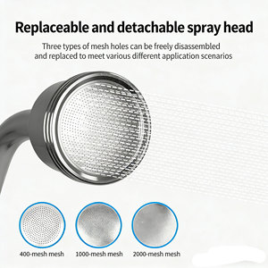 <span class=keywords><strong>Pistola</strong></span> <span class=keywords><strong>de</strong></span> <span class=keywords><strong>riego</strong></span> para plántulas con boquilla desmontable <span class=keywords><strong>de</strong></span> alto flujo para irrigación, boquilla <span class=keywords><strong>de</strong></span> aleación <span class=keywords><strong>de</strong></span> aluminio, 400 mallas, 1000 mallas - Product Image 3