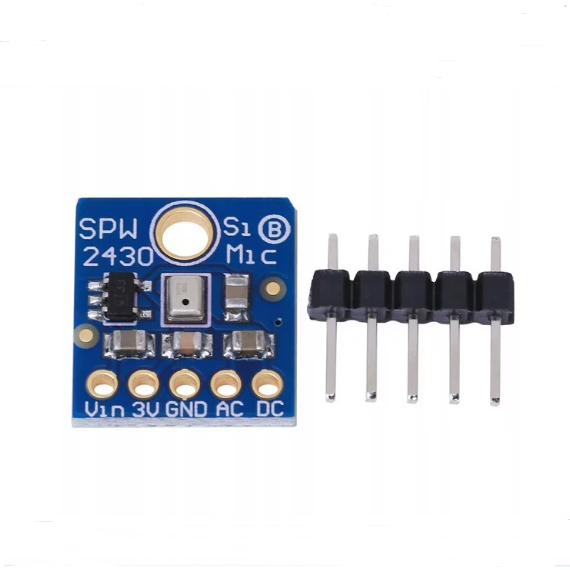 SPW2430 MEMS Silicon Microphone Sound Detection Sensor High-Sensitivity Module
