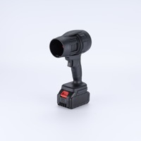 Souffleur de poussière industriel et DIY sans fil 21V à moteur brushless au lithium, haute vitesse, pour l'entretien et le dépoussiérage