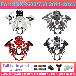 Kit de carénage complet pour moto Suzuki GSXR 600 750 K11 Gsxr600 Gsxr750 Gsx600r Gsx750r 2011 - 2025 2013 2015 - Product Image 1