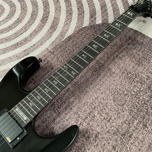 Guitarra Eléctrica Negra KH202 Signature de Kirk Hammett KH-WZ con Incrustaciones de Calaveras, Envío Rápido - Product Image 4