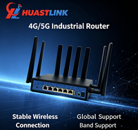 Routeur modem 5G HUASTLINK Openwrt avec carte SIM, USB3 haute vitesse, Wifi sans fil, Wifi6, LTE 4G, modem CPE 5G avec emplacement pour carte SIM
