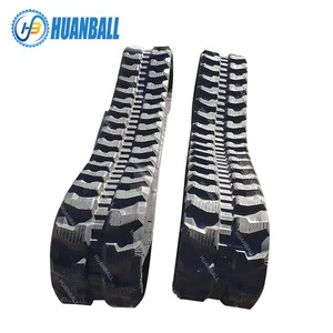 Cingolo in Gomma per Escavatore da 12 Pollici 300x52.5x78N Utilizzato per John Deere 27C 27ZTS - Product Image 1