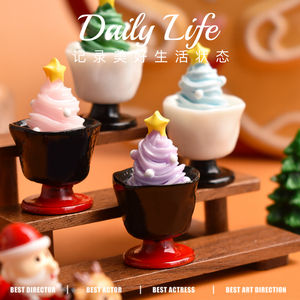 Miniaturas de Tazas de Resina para Manualidades, Decoración de Escenas de Muñecas, Accesorios para Pegamento en Crema - Product Image 4