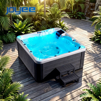 Bain à remous extérieur pour 6 personnes, spa de massage JOYEE, piscine de relaxation pour villa et hôtel – Grande vente