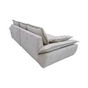 Aevum Modern Microfiber Fabric Sectional <strong>Sofa</strong> Reversible Chaise Square Set Upholstered Sponge Filling <strong>Sofa</strong> <strong>Bed</strong> for Living Room - Product Image 5