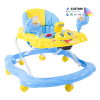 Caminadora Bebes sécurité pliable Andador lumière marcheur bébé activité apprentissage rouleau pousser bébé marcheur pologne pour enfants fille garçon