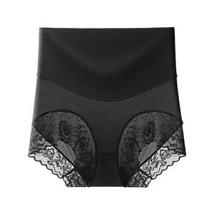 Culotte gainante post-partum pour femme, taille XL, en nylon, sans couture, avec bords roulés, couleur unie, logo à la taille, haute qualité - Product Image 3