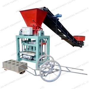 Paver מלט עושה מכונת לבנים חלולים בלוק ביצוע ציוד אוטומטי מלב ביצוע מכונה - Product Image 1