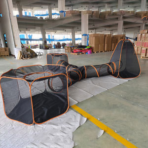 <span class=keywords><strong>Cage</strong></span> de transport de chien <span class=keywords><strong>portable</strong></span> pliante moderne de haute qualité écologique à fermeture à glissière en fibre robuste - Product Image 5