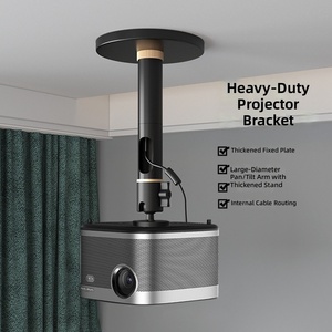 Soporte de Techo para Proyector de Alta Resistencia <span class=keywords><strong>CINE</strong></span> PH68, Soporte de Suspensión Universal Ajustable - Product Image 1