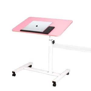 Sofá plegable de estilo moderno, mesa elevadora lateral para ordenador, mesita de noche móvil, Panel pequeño para el hogar, dormitorio, oficina, uso, mesita de noche de madera - Product Image 4