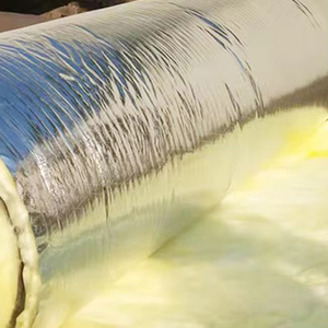 Couverture isolante moderne en <span class=keywords><strong>laine</strong></span> <span class=keywords><strong>de</strong></span> <span class=keywords><strong>verre</strong></span> avec feuille d'aluminium, densité 48 kg/m³, <span class=keywords><strong>épaisseur</strong></span> personnalisée, garantie 3 ans - Product Image 3