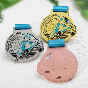 Oro caliente <span class=keywords><strong>Plata</strong></span> Bronce Plateado Esmalte 3D <span class=keywords><strong>Ganar</strong></span> Medallas de Judo Deportes Metal Aleación de zinc Personalizado Su propio Premio de medallas personalizadas - Product Image 5