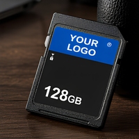 Kartu Memori SD 128GB U3 V30 untuk Kamera Mirrorless DSLR, Video 4K UHD, Penyimpanan Foto, Penyimpanan Kerja, Buffer Cepat, Jernih untuk Mode Burst