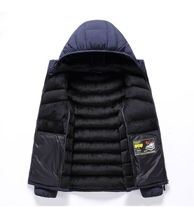 Fabricantes de Chaquetas Acolchadas de Alta Calidad para Hombre, <span class=keywords><strong>Abrigo</strong></span> de Burbuja Cálido para Exteriores, Informal de Invierno con <span class=keywords><strong>Capucha</strong></span> - Product Image 6