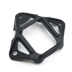 Support de protection pour casque de vélo, fixation métallique, noir et or, accessoire universel de protection de la tête - Product Image 3