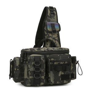 Zaino portatile multifunzionale Multi-spazio a rete traspirante 3D OEM 25L borsa <span class=keywords><strong>da</strong></span> <span class=keywords><strong>pesca</strong></span> staccabile con canna <span class=keywords><strong>da</strong></span> Casting di grande capacità - Product Image 3