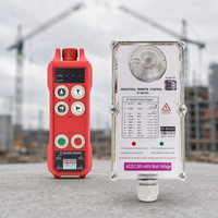 Télécommande durable série UK à 4 boutons, double vitesse, AC/DC 36-440V pour équipement de levage de grue industrielle