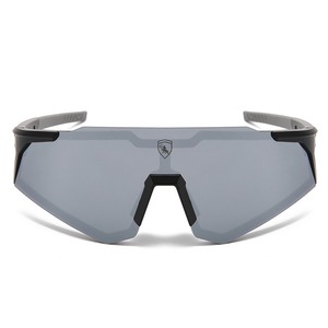 Gafas de ciclismo con montura completa, lentes esféricas de policarbonato, protección UV, almohadilla nasal ajustable para ciclismo de montaña al aire libre, para hombre 020 - Product Image 5