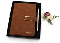 Cuaderno de Cuero PU Personalizable A5 con Espiral, 200 Hojas, con Logotipo Personalizado, Agenda de Cuero Promocional