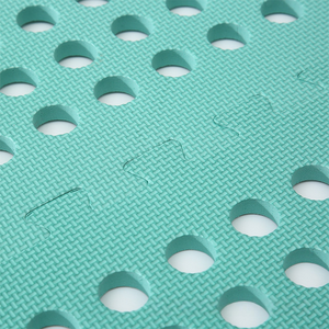 Tapis d'exercice puzzle Grab Well en mousse EVA avec joint en EVA, fonctionnel, avec trous de drainage, pour garage - Product Image 4