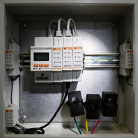 Medidor de Energía Acrel ADW600 con Núcleo Dividido, Comunicación Trifásica RS485, WiFi, Ethernet, Protocolo MQTT, Instalación en Riel DIN