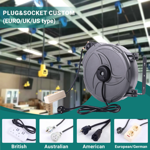 Enrouleur de câble électrique industriel à ressort, auto-rétractable, <span class=keywords><strong>10M</strong></span> 15M, pour appareils électroménagers - Product Image 5